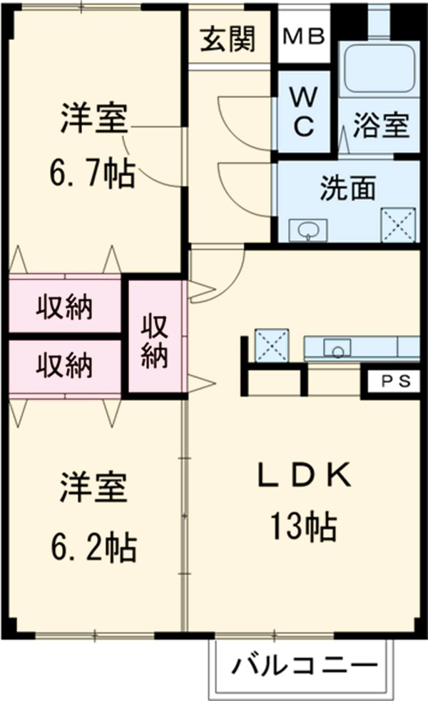 Surplus Katouの間取り