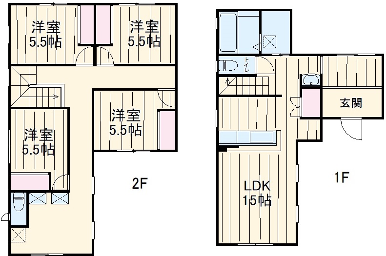 ヒサミハウスの間取り