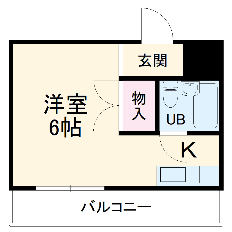 味楽留ビルの間取り