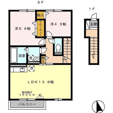 プレジオの間取り