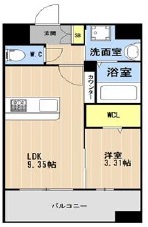 LIBTH松山Ⅲの間取り