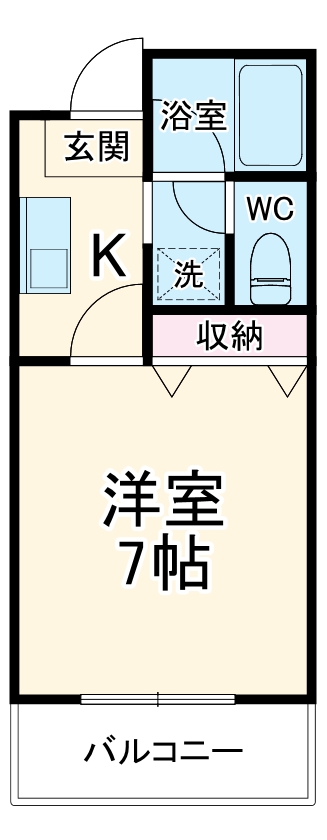 POP新瑞の間取り