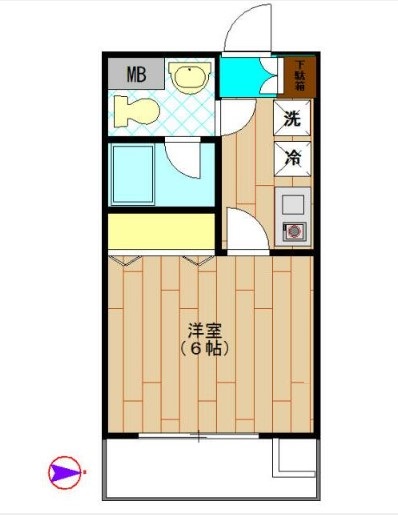 ラ・グラース厚木駅前の間取り