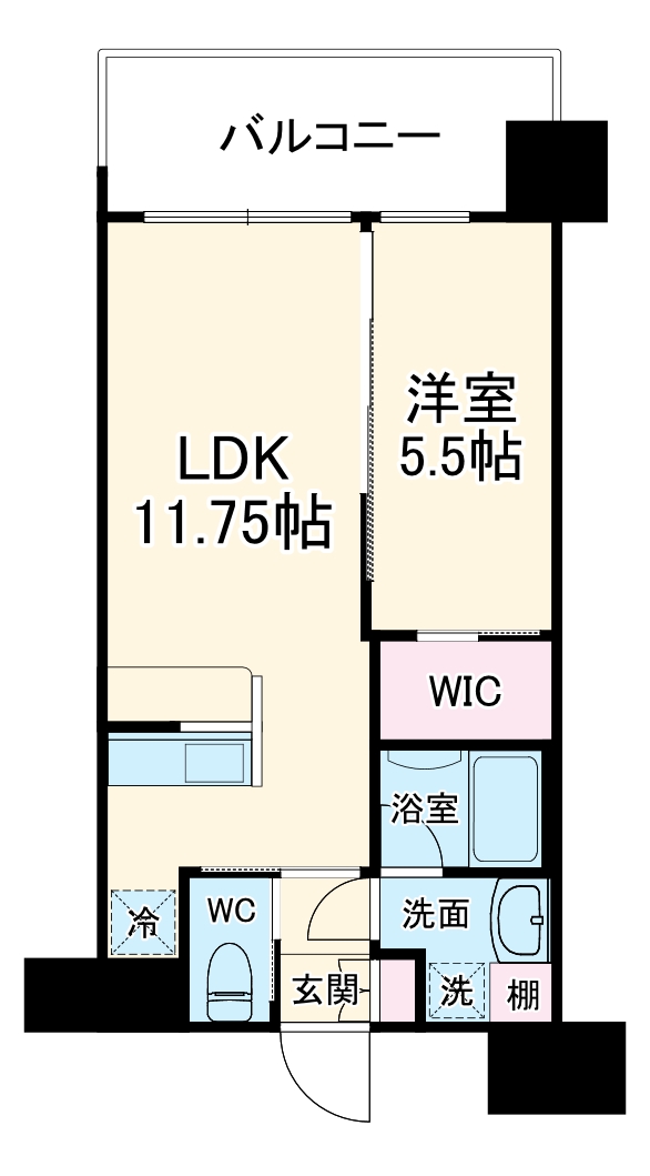 プレジオ三国EUROの間取り