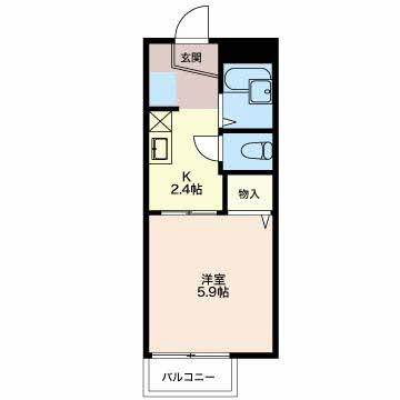 エクシブⅢの間取り