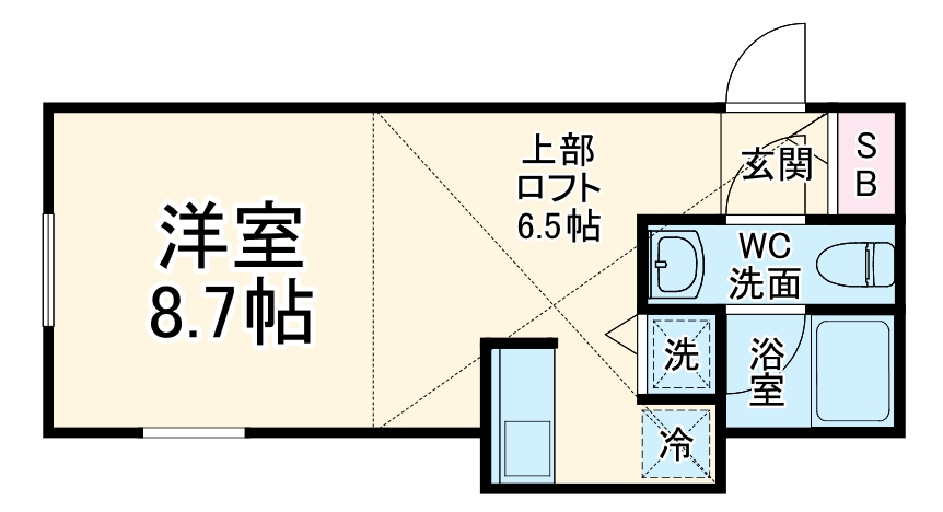 赤れんがの家の間取り