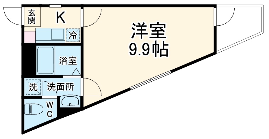 Classo春日部の間取り