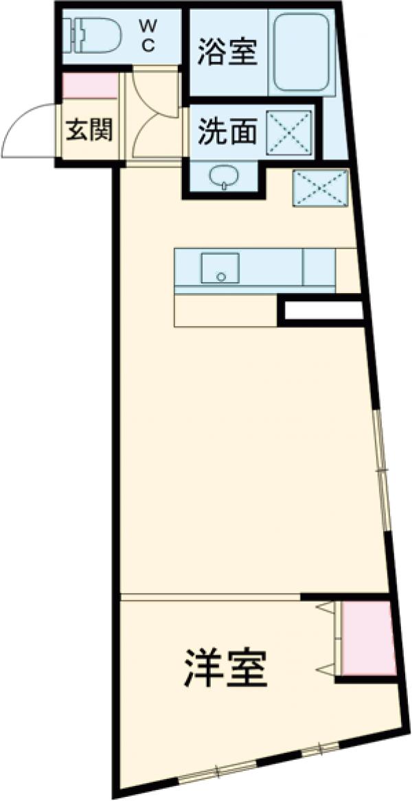 THE CITY RESIDENCE目黒本町の間取り