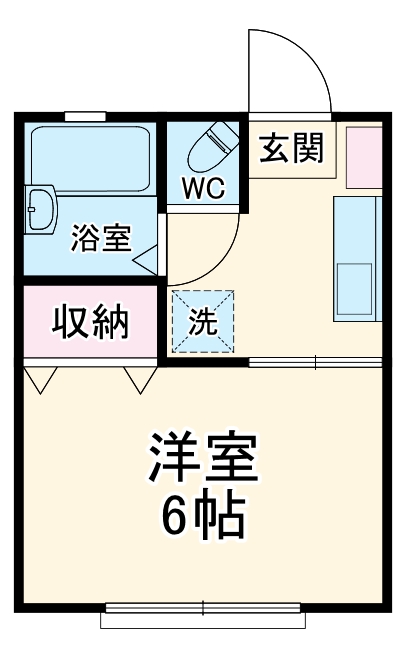 小池アパートの間取り