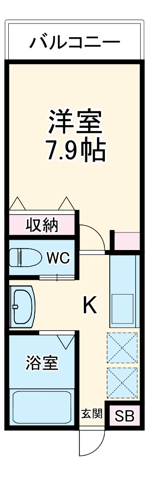 センチュリーオークA棟の間取り