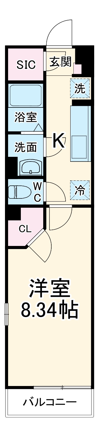 リブリ・新検見川Ⅱの間取り