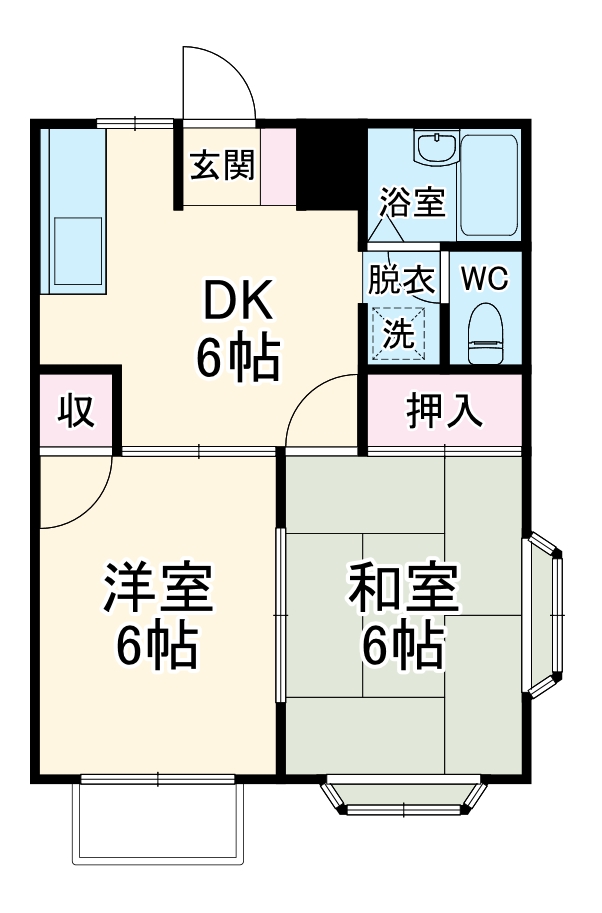 エルディム藤の間取り