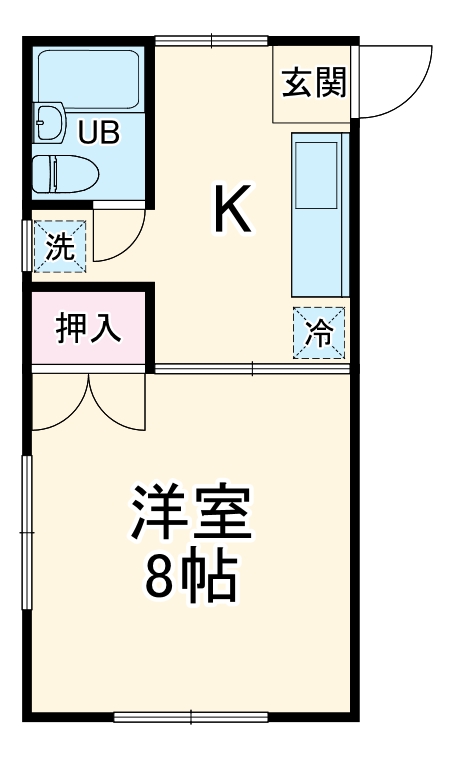クリーンコーポ山王の間取り
