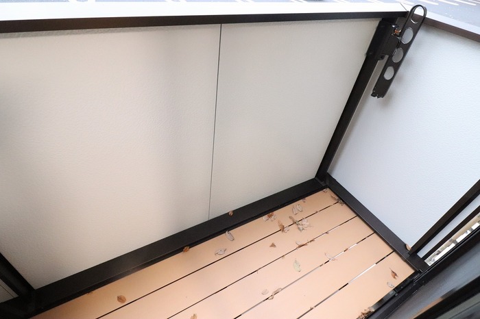 12/28 バルコニー