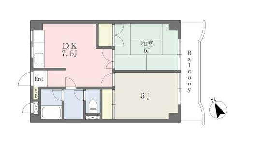 ノーブル相模原の間取り