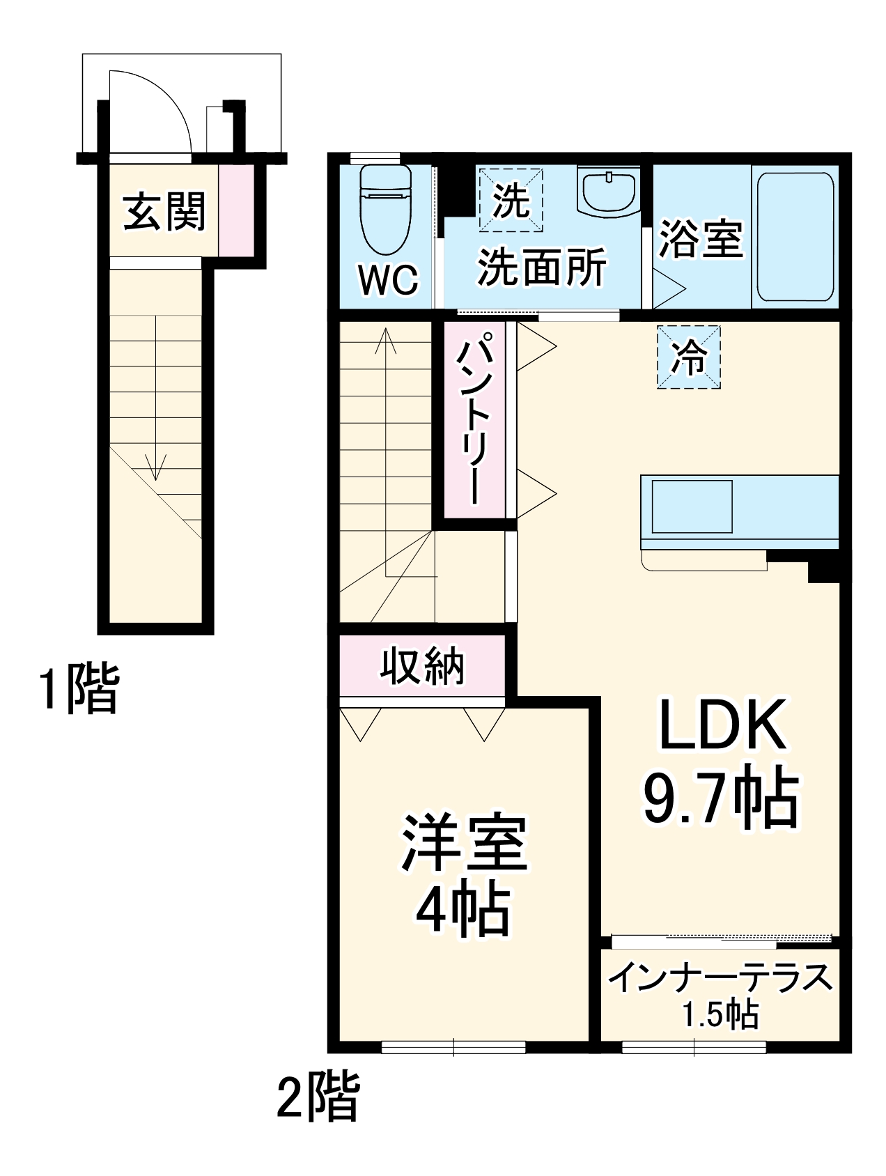 ile village(イル ヴィラージュ)の間取り