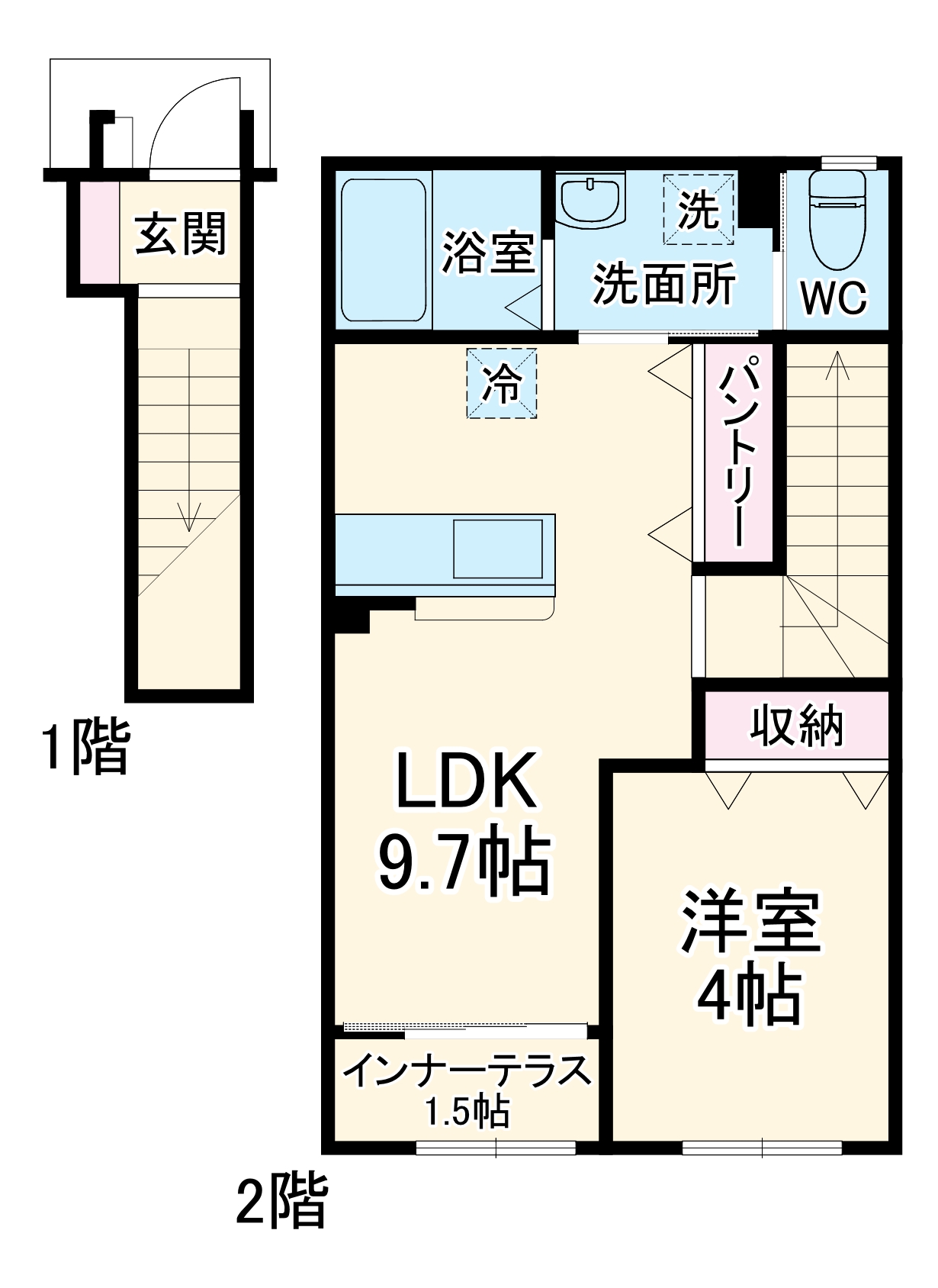 ile village(イル ヴィラージュ)の間取り