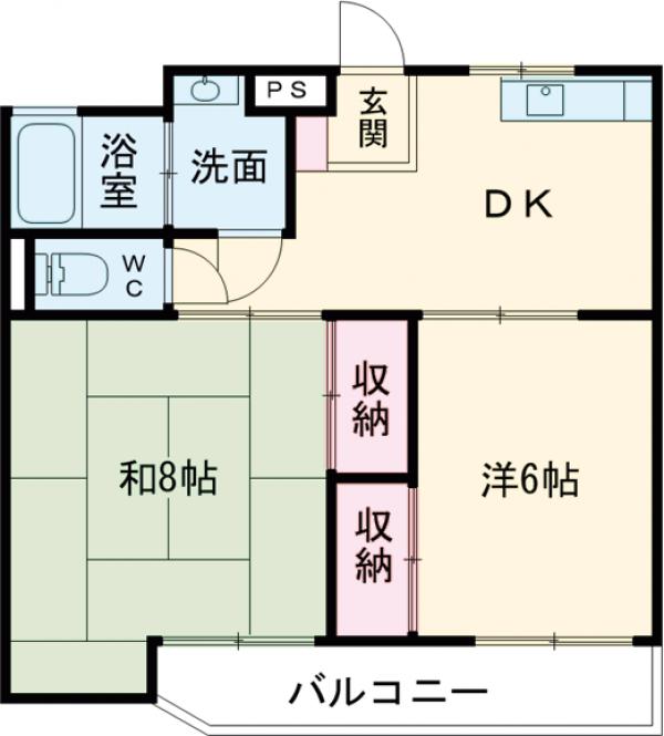 金井ビルの間取り