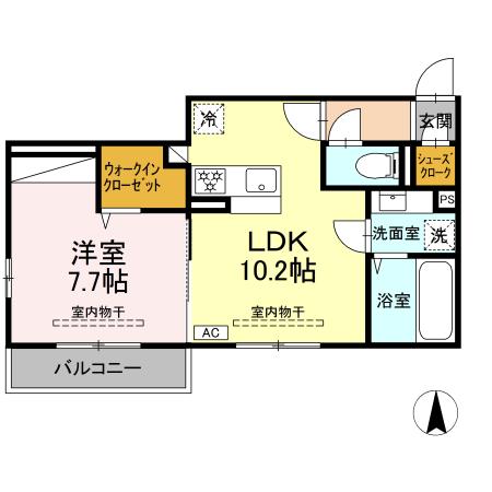 Same skyの間取り