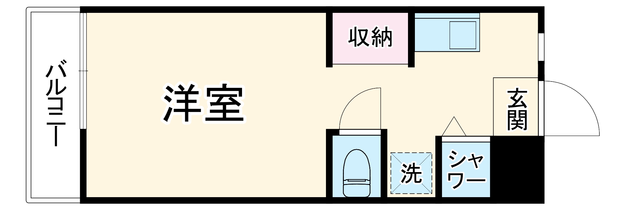 REZET柏の間取り
