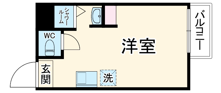 ＲＥＺＥＴ柏・209号室の間取り