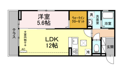 ベル・フローレ/ベル・ソレイユ ベル・ソレイユの間取り