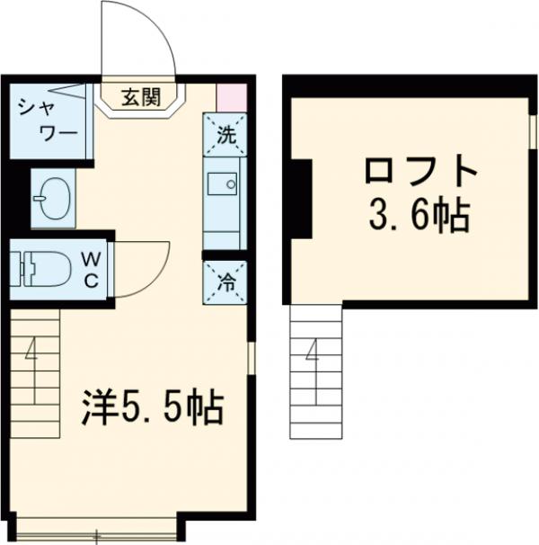 ＣＯＲＥ　ＳＴＹＬＥ板橋・101号室の間取り