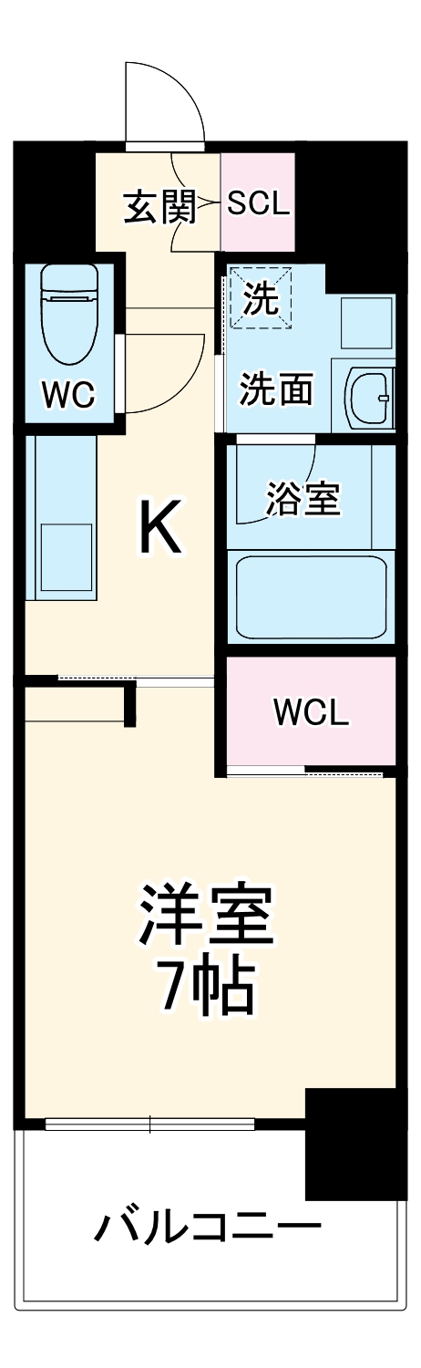 スリーアイランドタワー桜山の間取り