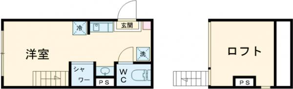 ＣＯＲＥ　ＳＴＹＬＥ板橋・105号室の間取り