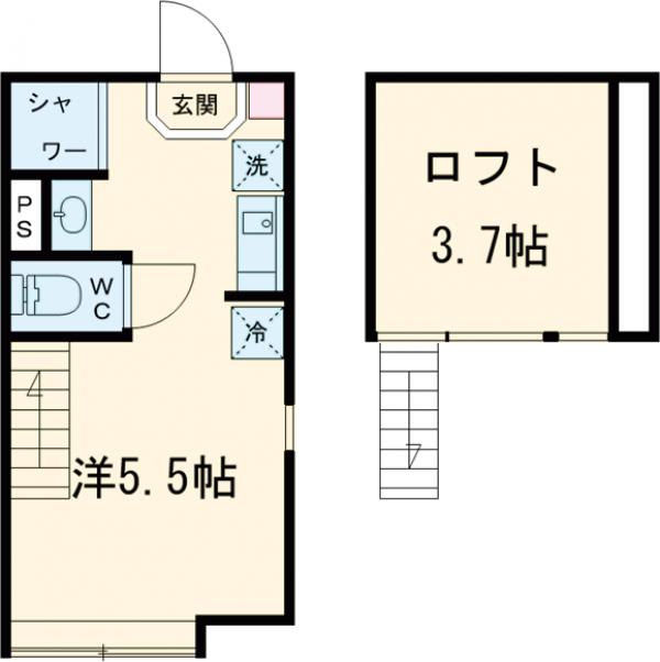 ＣＯＲＥ　ＳＴＹＬＥ板橋・201号室の間取り
