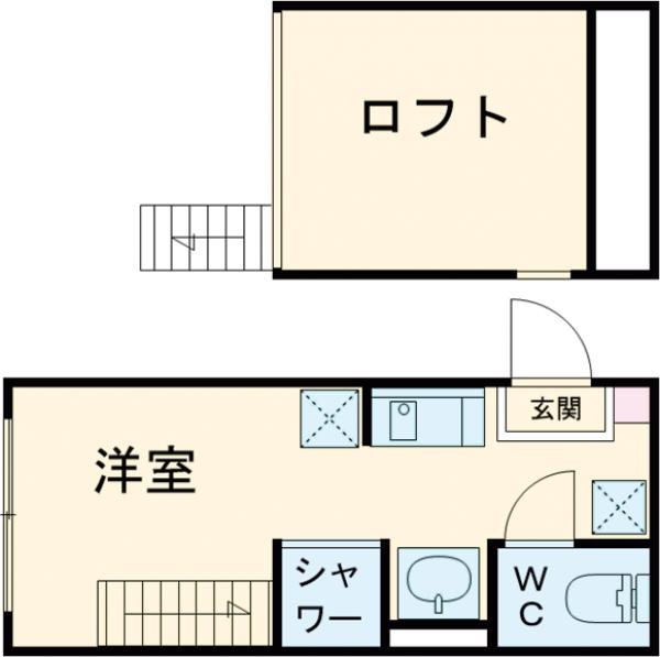 ＣＯＲＥ　ＳＴＹＬＥ板橋・205号室の間取り