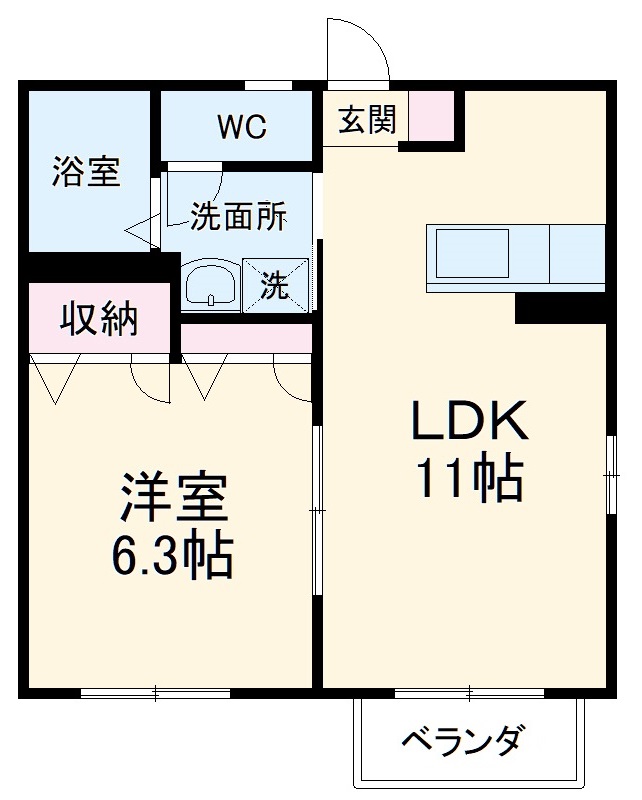 マノワールの間取り