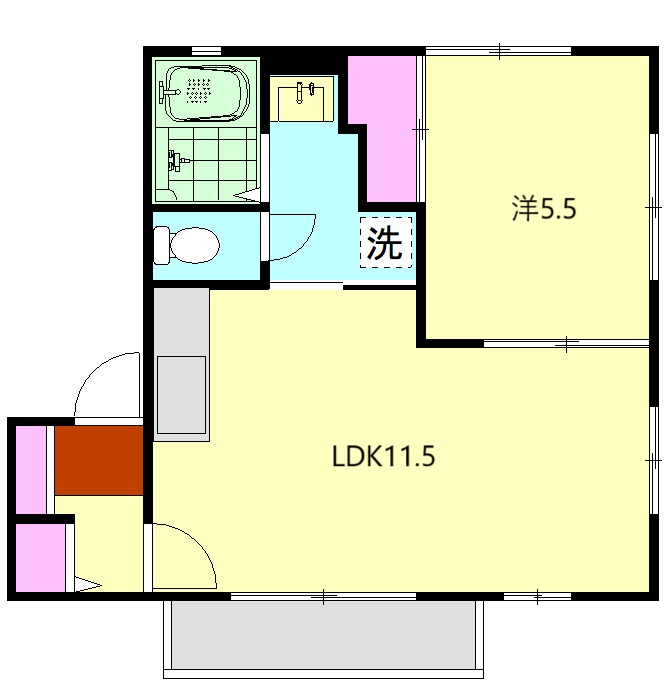 イーグルの間取り