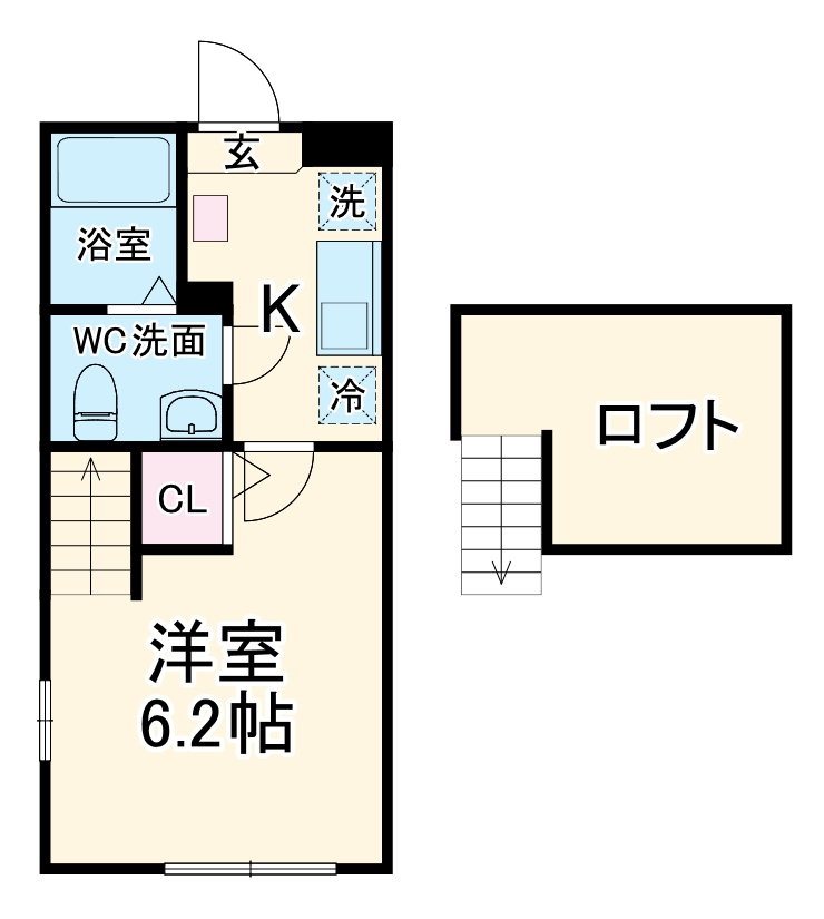 MacKenziePlace(マッケンジープレイス)の間取り