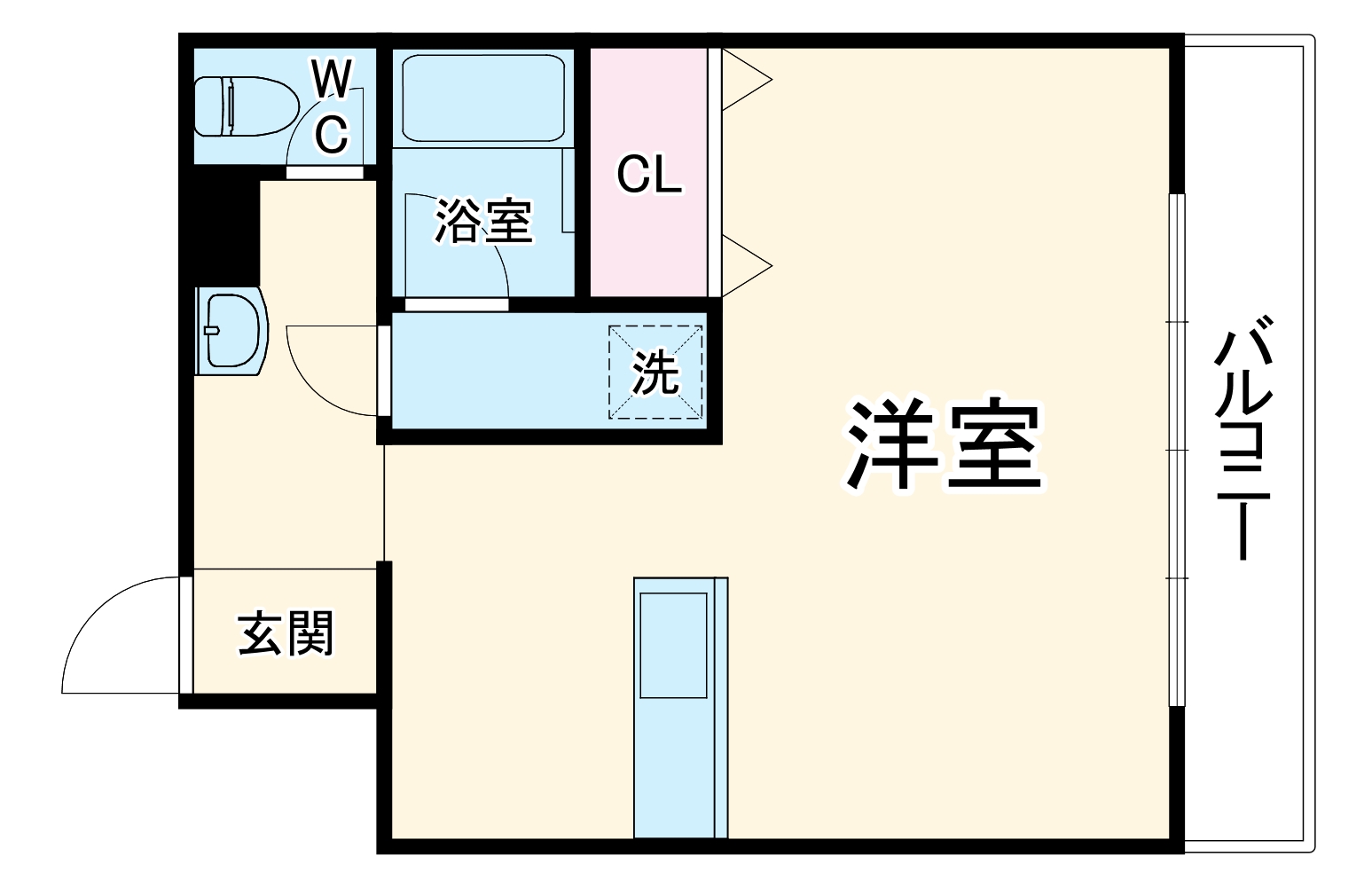 長田ビルの間取り