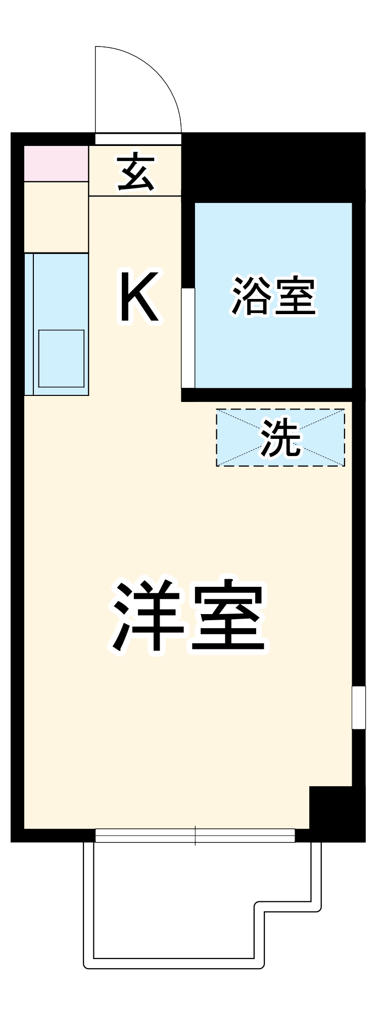 プレスイン名城東の間取り