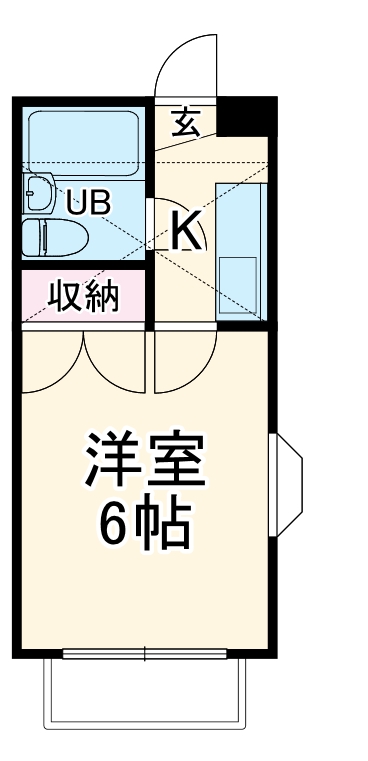 プラザ・ドゥ・ティエーヌの間取り