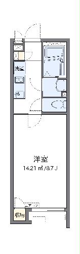 クレイノ前川3の間取り