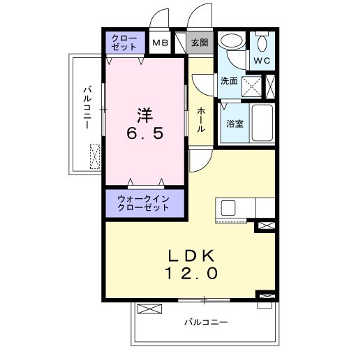 グランツⅠの間取り