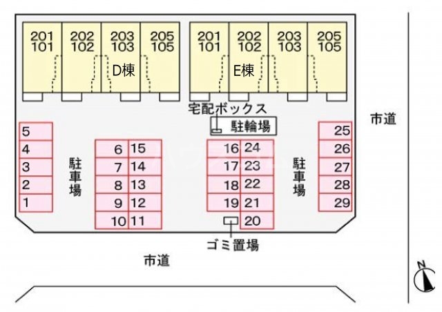 14/22 駐車場