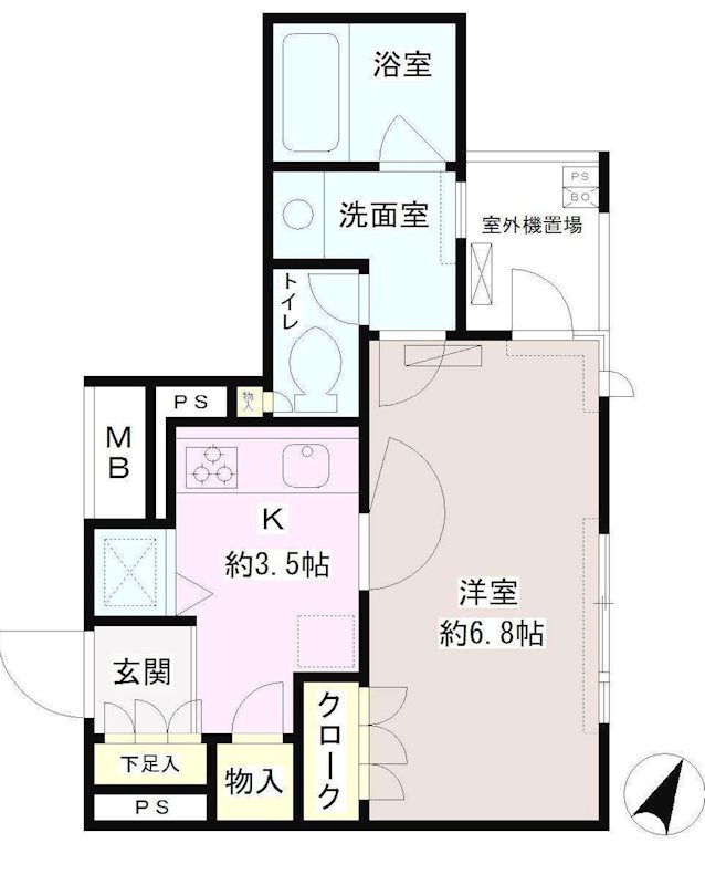 パティオス１１番街の間取り