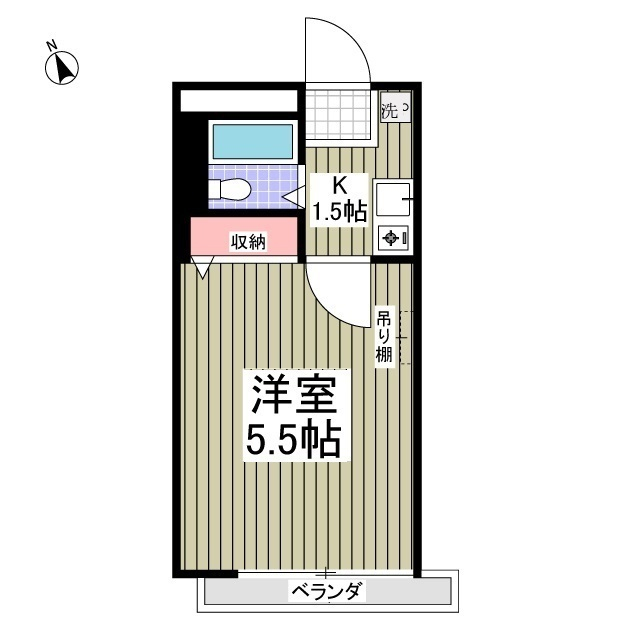 NKハイム元郷の間取り