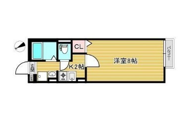 グレイスハイムの間取り