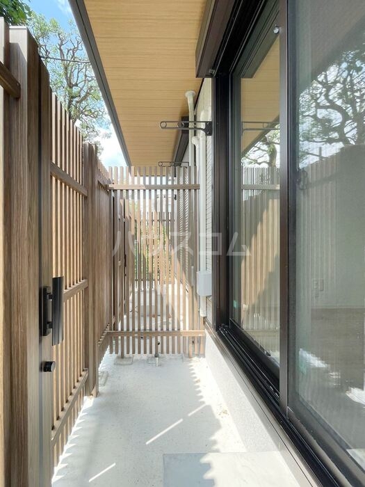 12/27 バルコニー