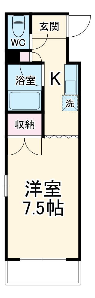 PRUSTA長良の間取り