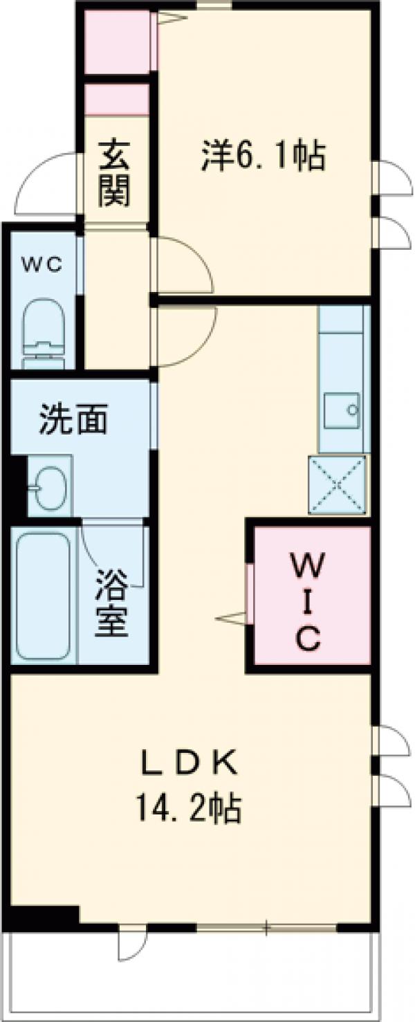 シェルメールの間取り