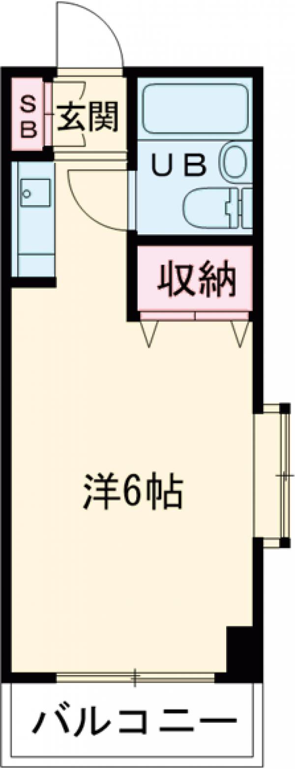 ラヴィ・エス加島・301号室の間取り