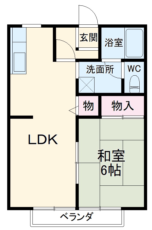 サンライフ加須の間取り