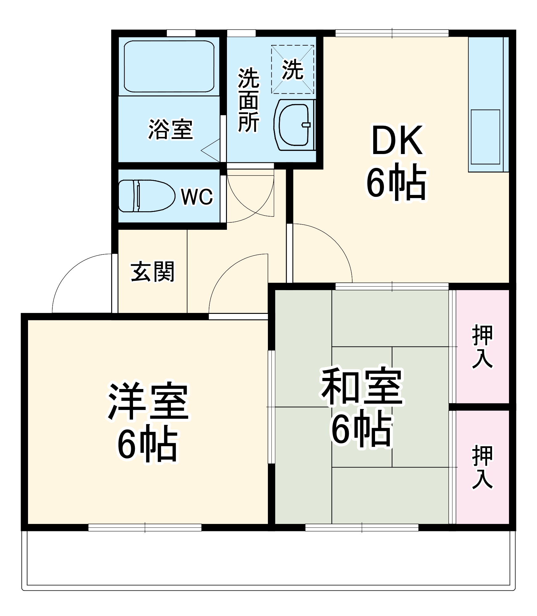 シティオ・フェリズの間取り