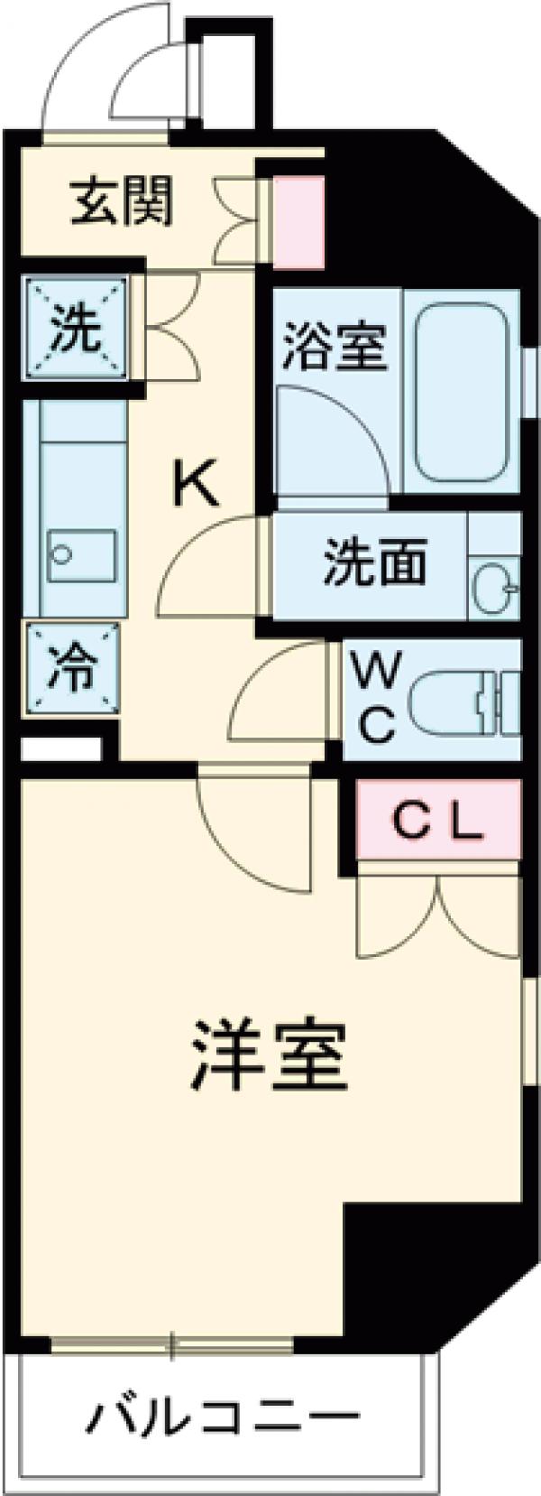 Ｖｅｒｏｎａ武蔵関ⅡＬｕｓｓｏの間取り